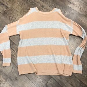 Cold Shoulder Oversized Sweater! Worn once!